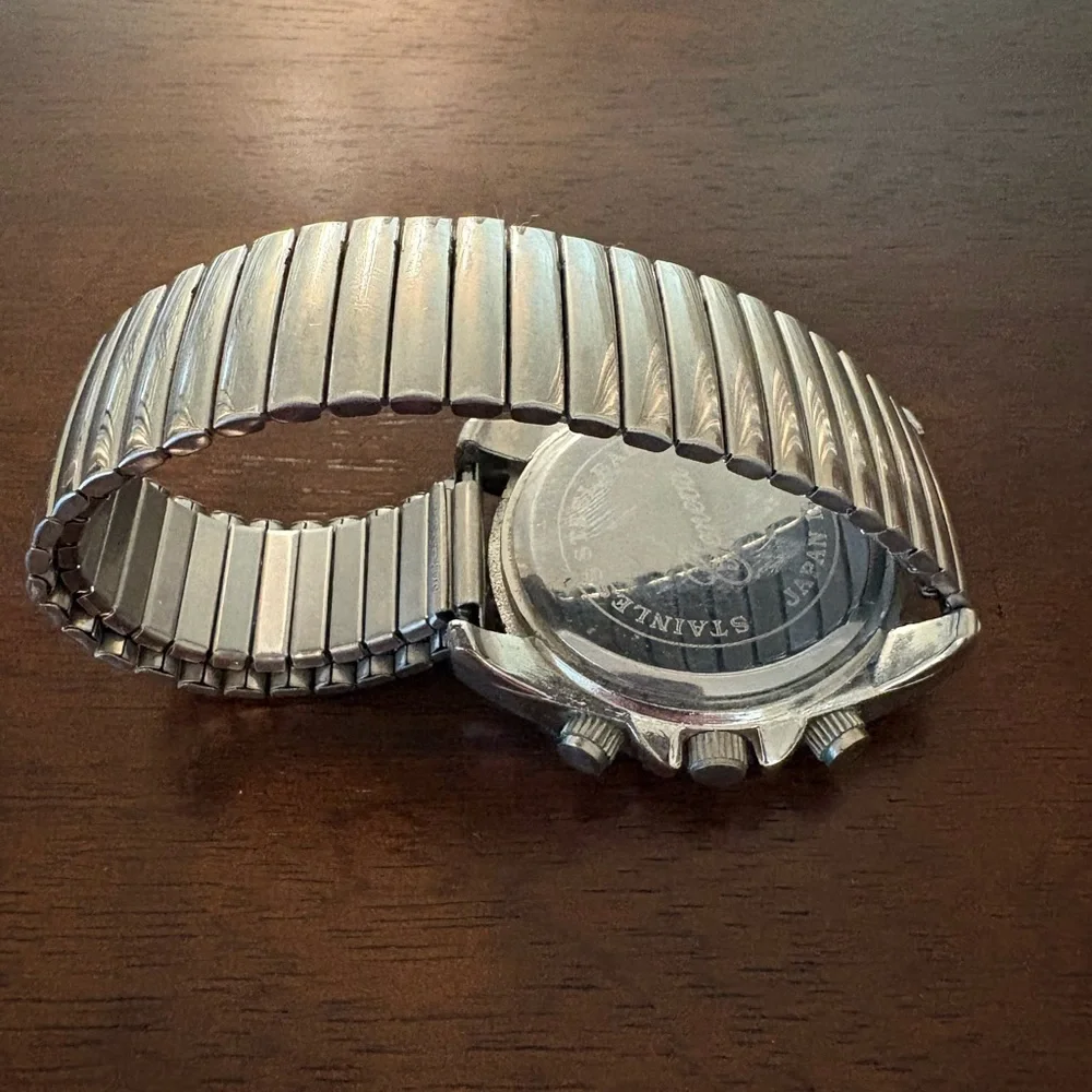 Geneva silver watch
